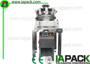 5.5 KW Nuts Premade Pouch Packing Machine Zip Packaging Sealing
