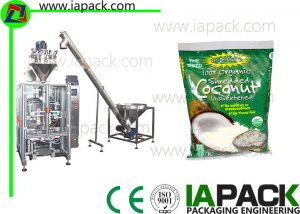 Awtomatikong Powder Packaging Machine Auger Filler Para sa Coconut Powder