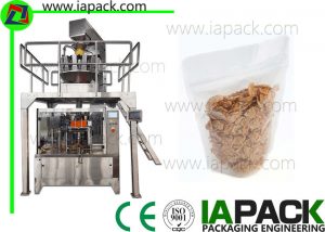 Corn Flake Stand Pouch Packing Machine Stand-up Zipper Bag Packing machine Pagpuno Saklaw 5-1500g