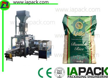 premade rice open bibig bagging machine automatic bag placer