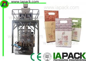 Vacuum Automatic Pouch Packing Machine Form Punan Seal na may Linear Scales