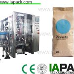 coffee beans packaging machine gusset bags vertical packing machine na may multi-heads weigher