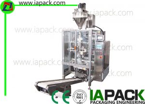 coffee powder vertical automatic packing machine 50 bags min auger fill
