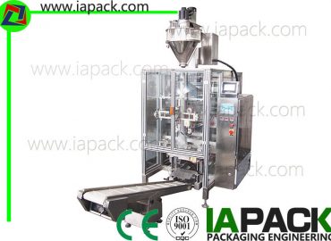 coffee powder vertical automatic packing machine 50 bags / min auger fill